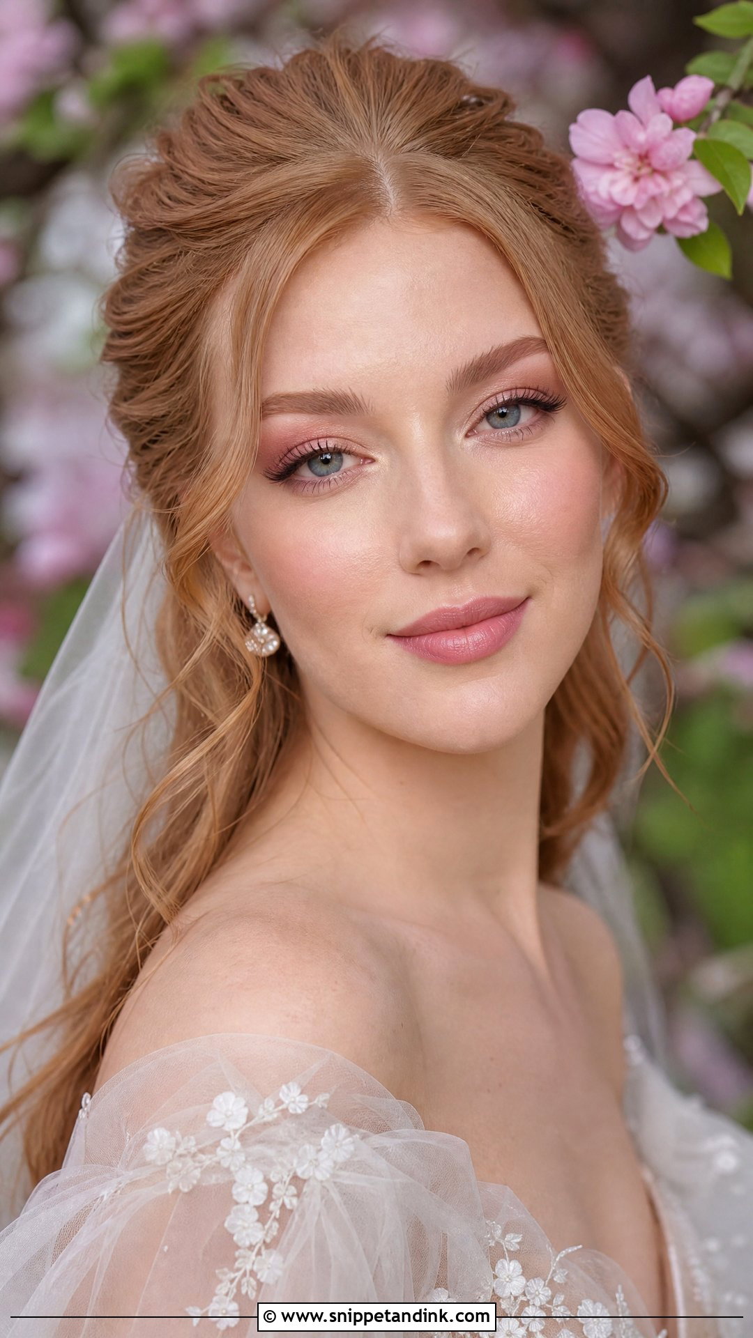 Pink Bridal Makeup - Snippet and Ink - 20 Types of Bridal Makeup Ideas