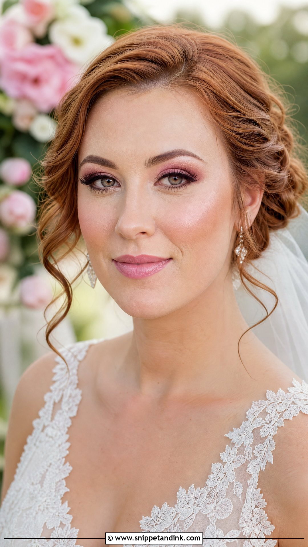 Pink Bridal Makeup - Snippet and Ink - 20 Bridal Makeup Aesthetic Ideas