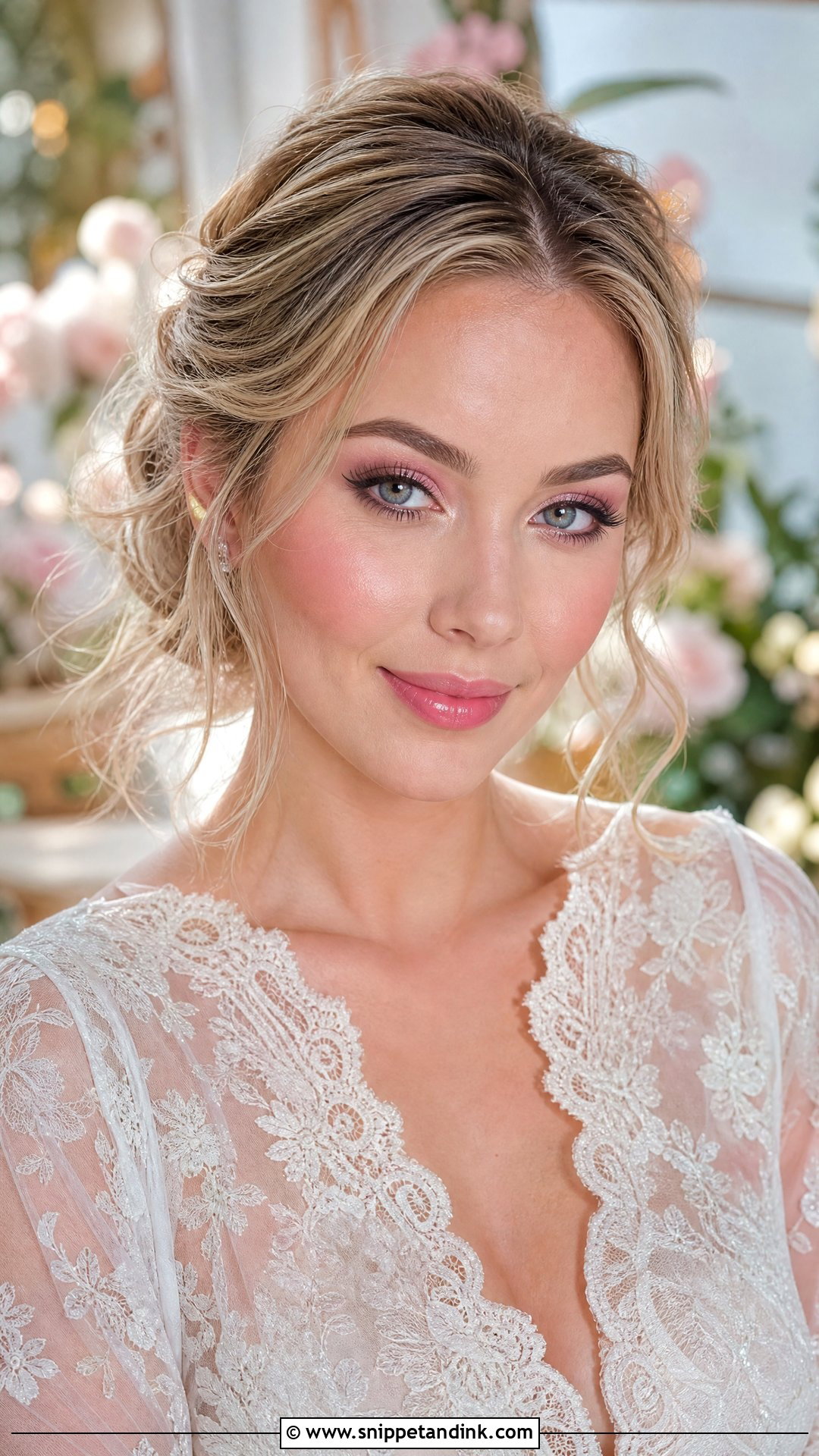 Pink Bridal Makeup - Snippet and Ink - 25 Makeup for Wedding for Bride Ideas