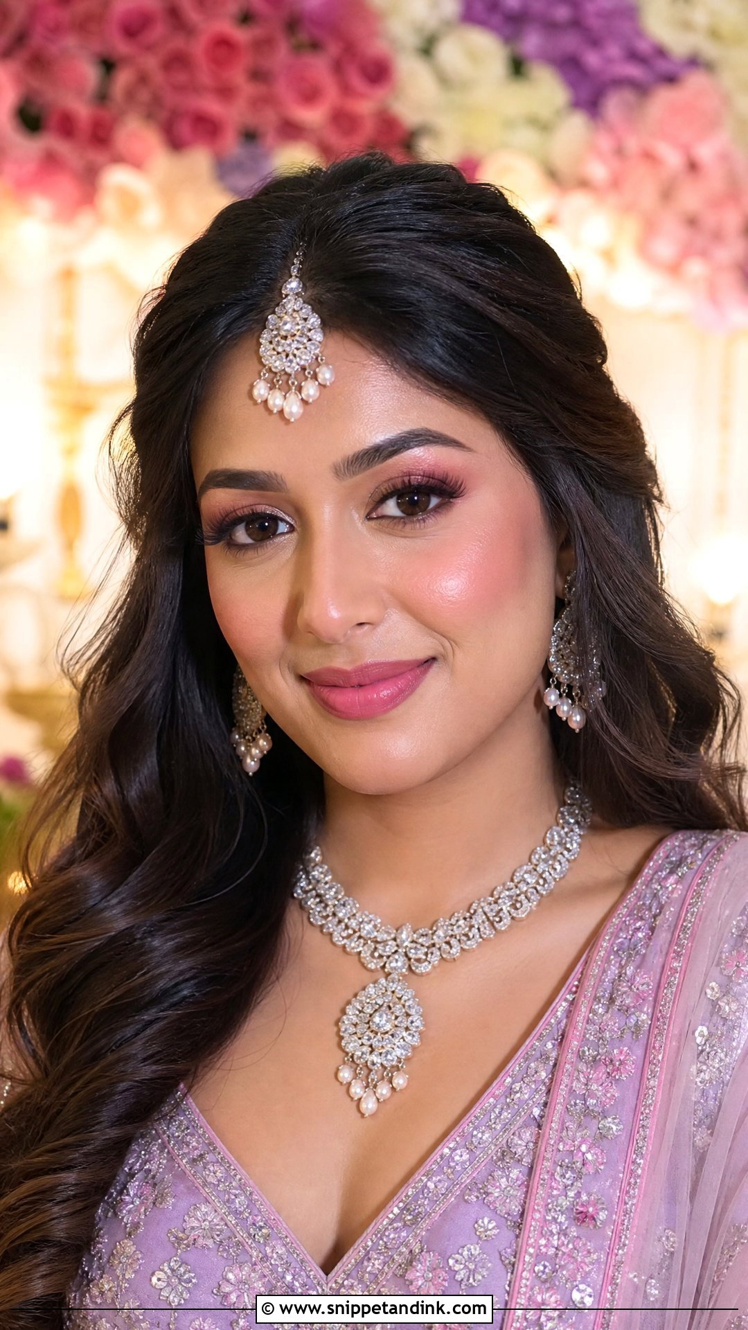 Pink Bridal Makeup - Snippet and Ink - 30 Indian Bridal Makeup Ideas