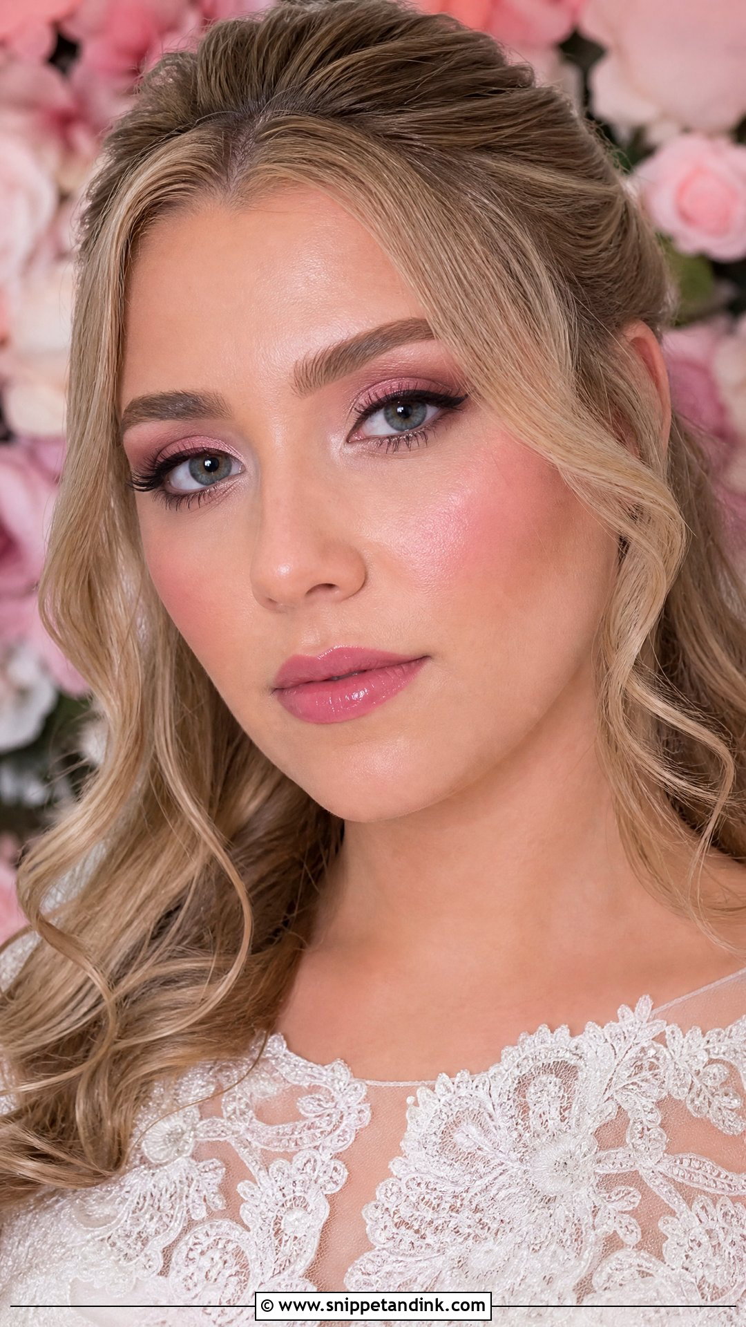 Pink Bridal Makeup - Snippet and Ink - 30 Makeup Ideas for Wedding