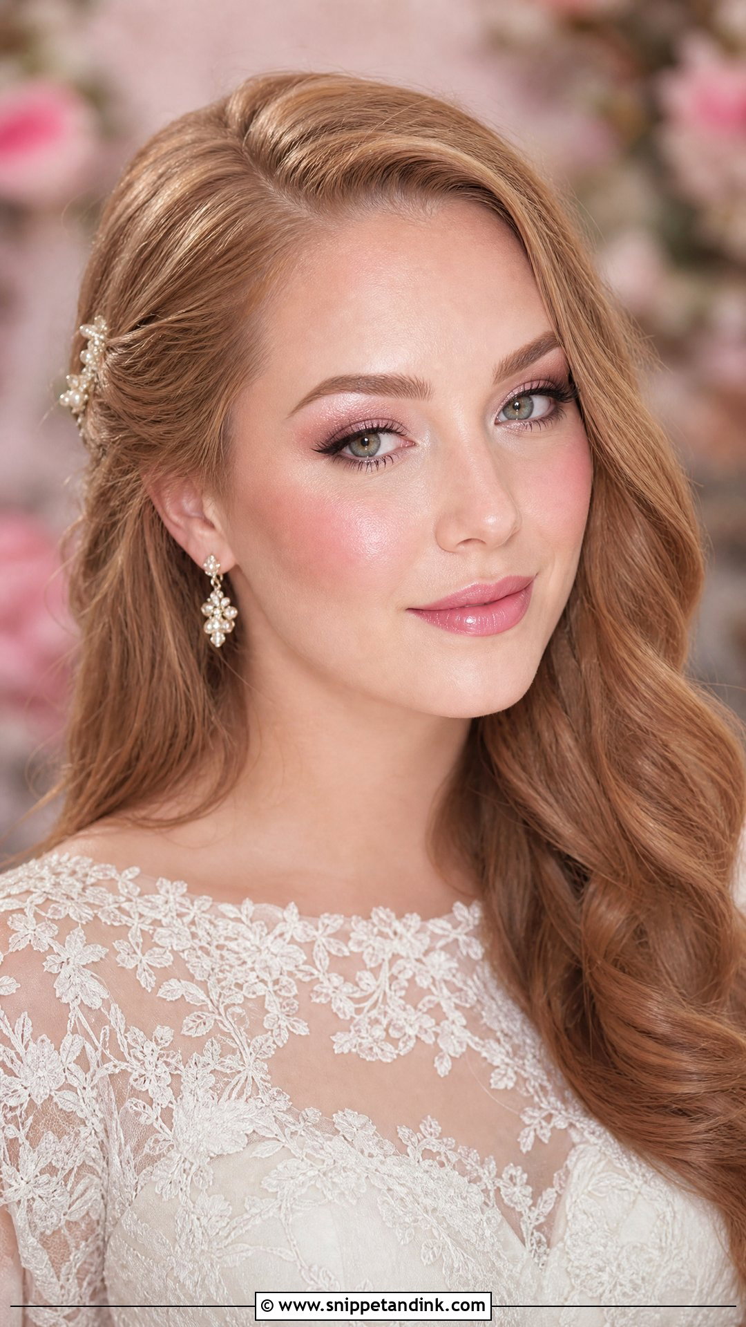 Pink Bridal Makeup - Snippet and Ink - 20 Bride Makeup Looks Wedding Day