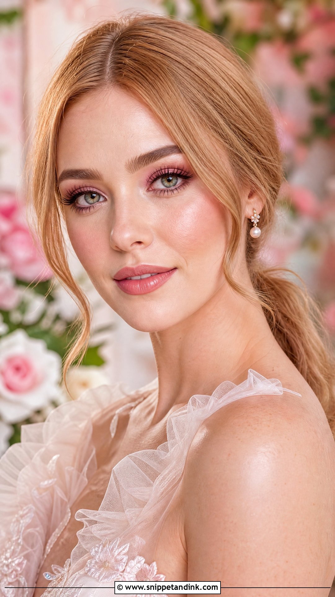 Pink Bridal Makeup - Snippet and Ink - 20 Elegant Bridal Makeup Ideas