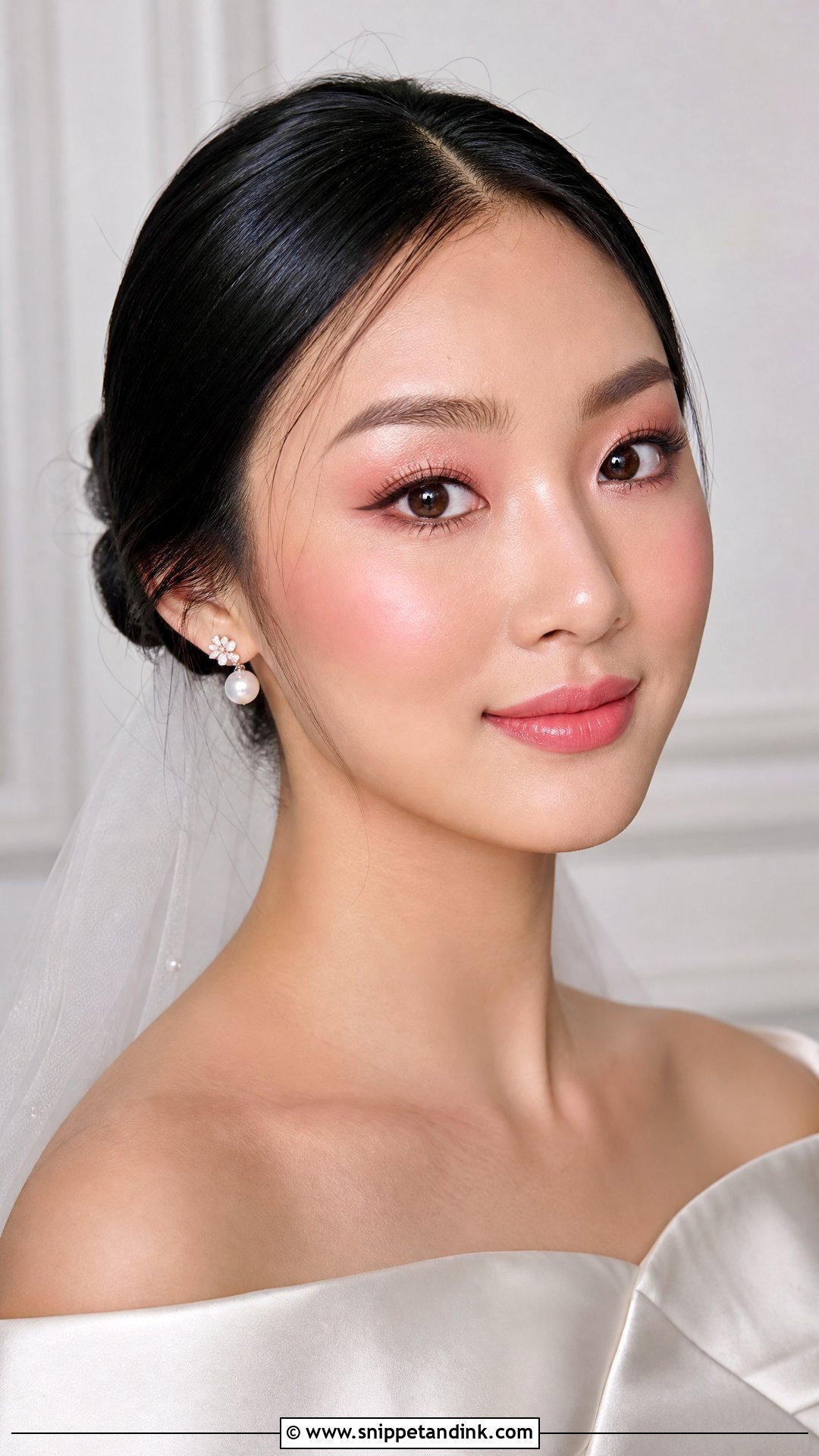 Pink Bridal Makeup For Asian Brides - Snippet and Ink - 25 Pink Wedding Makeup Brides