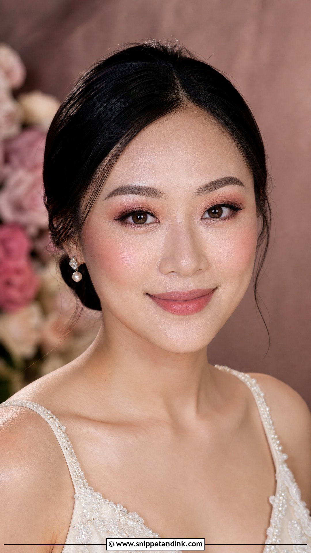 Pink Bridal Makeup For Asian Brides - Snippet and Ink - 25 Pink Bridal Makeup Ideas