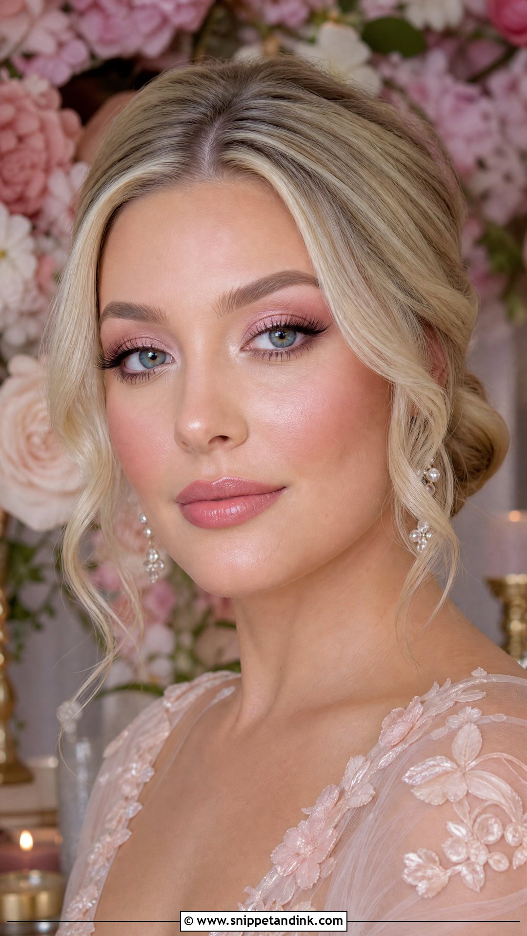Pink Bridal Makeup For Blondes - Snippet and Ink - 30 Bridal Makeup for Blondes