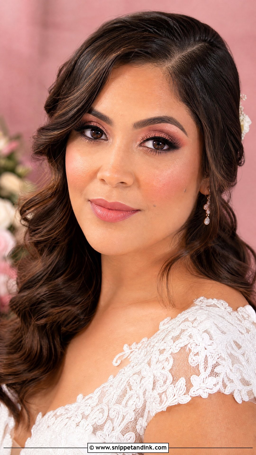 Pink Bridal Makeup For Brown Eyes - Snippet and Ink - 25 Pink Bridal Makeup Ideas