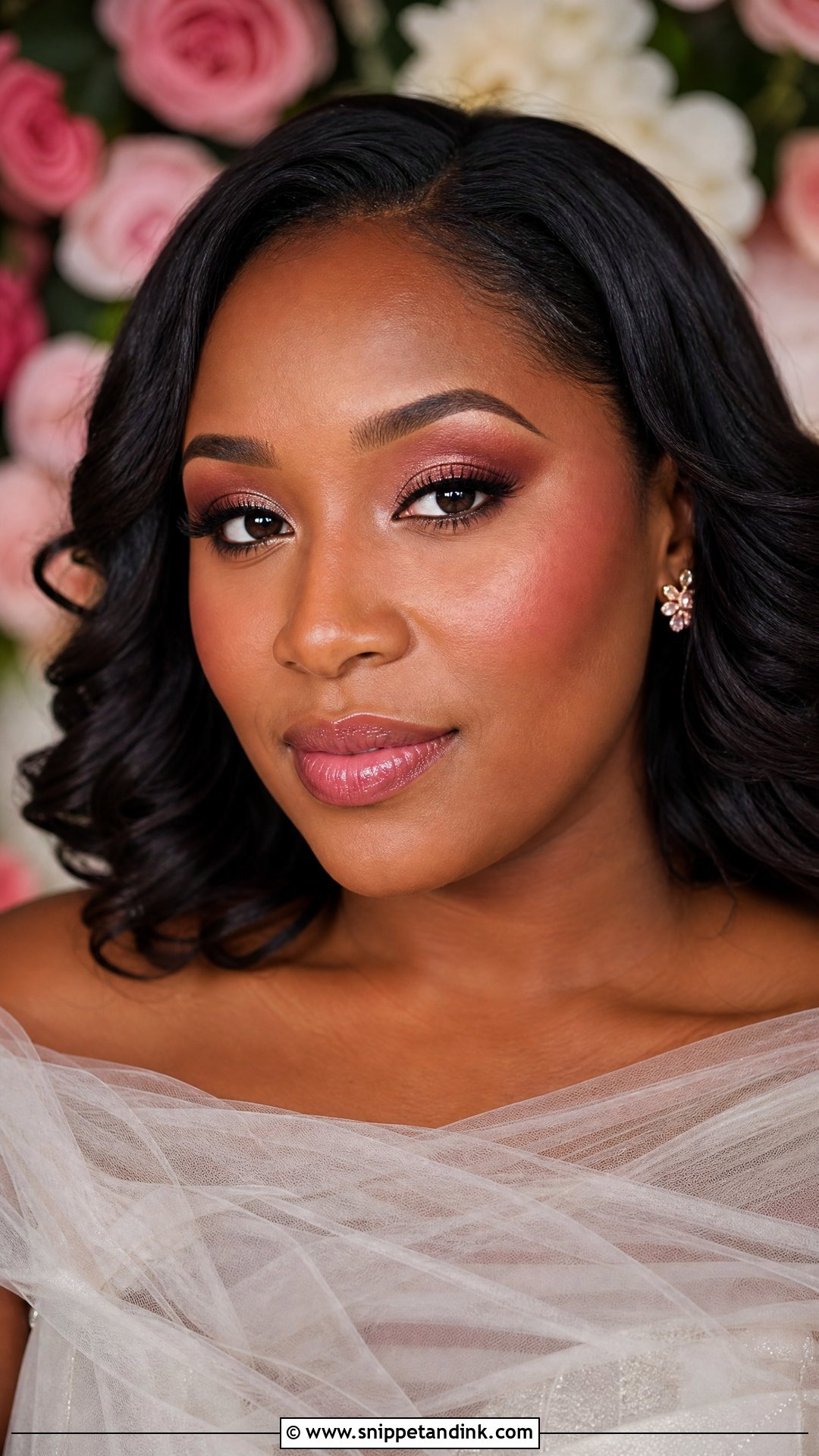 Pink Bridal Makeup For Brown Skin - Snippet and Ink - 20 Bridal Makeup Brown Skin Ideas