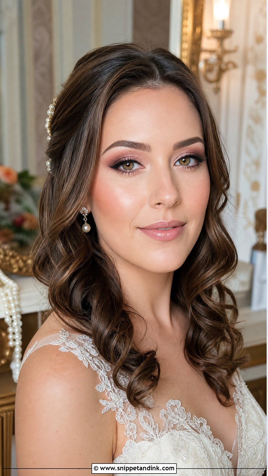 Pink Bridal Makeup For Brunettes - Snippet and Ink - 25 Bridal Makeup for Brunettes