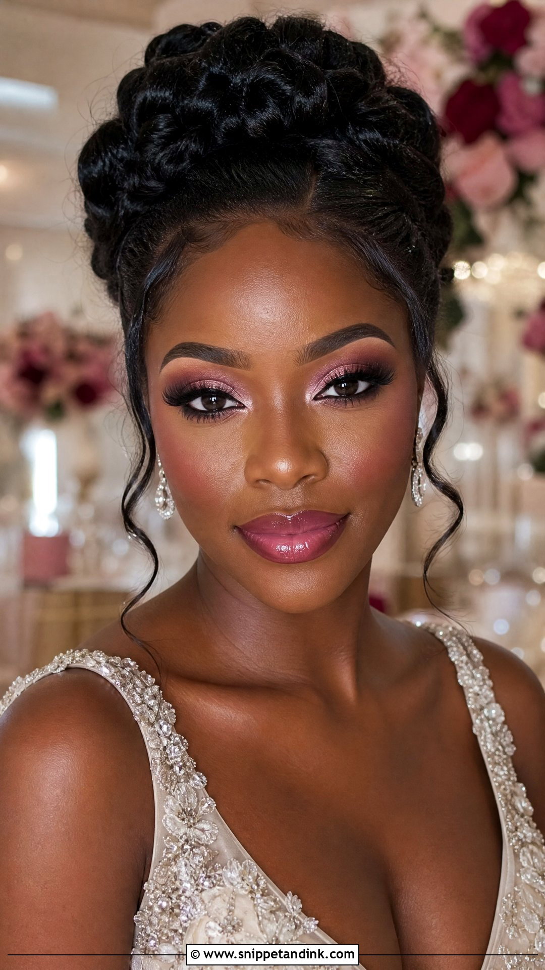 Pink Bridal Makeup For Dark Skin - Snippet and Ink - 25 Pink Bridal Makeup Looks