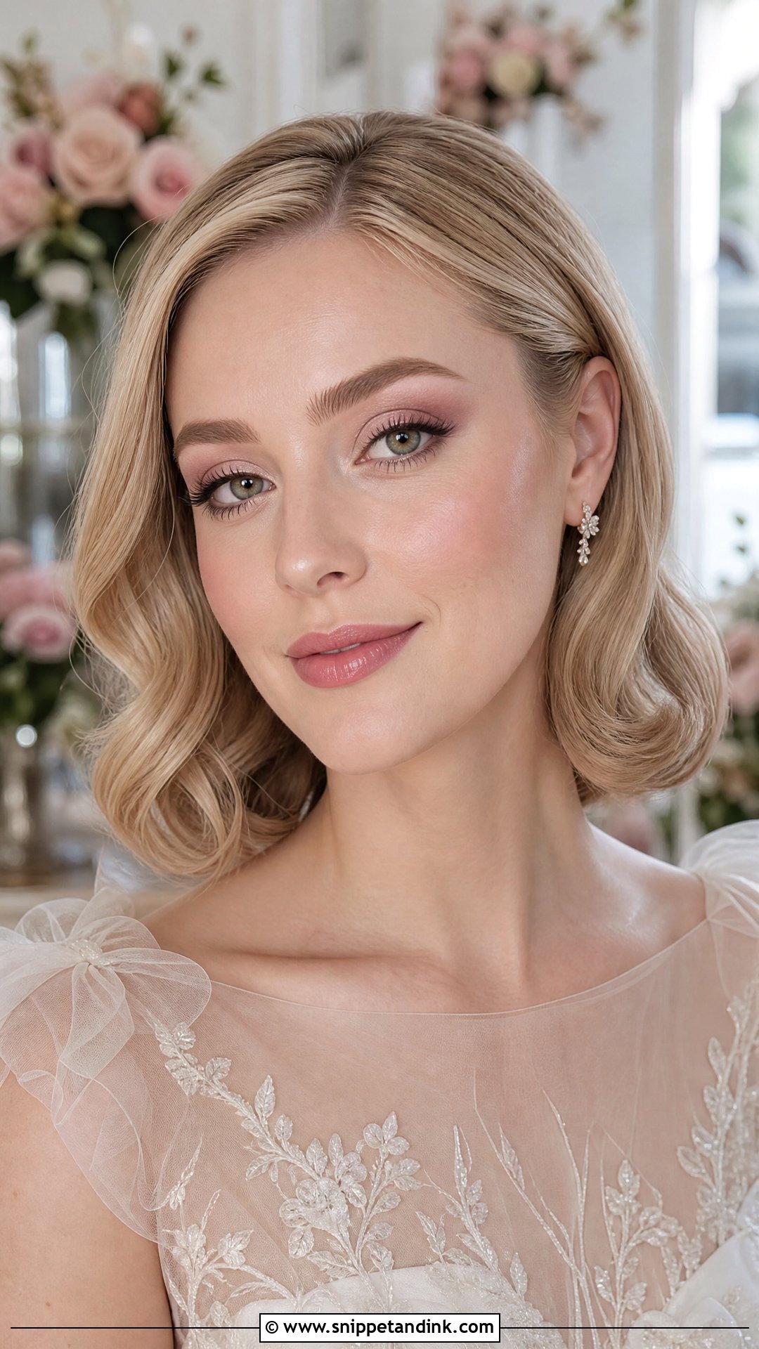 Pink Bridal Makeup For Fair Skin - Snippet and Ink - 20 Bridal Makeup for Fair Skin Ideas