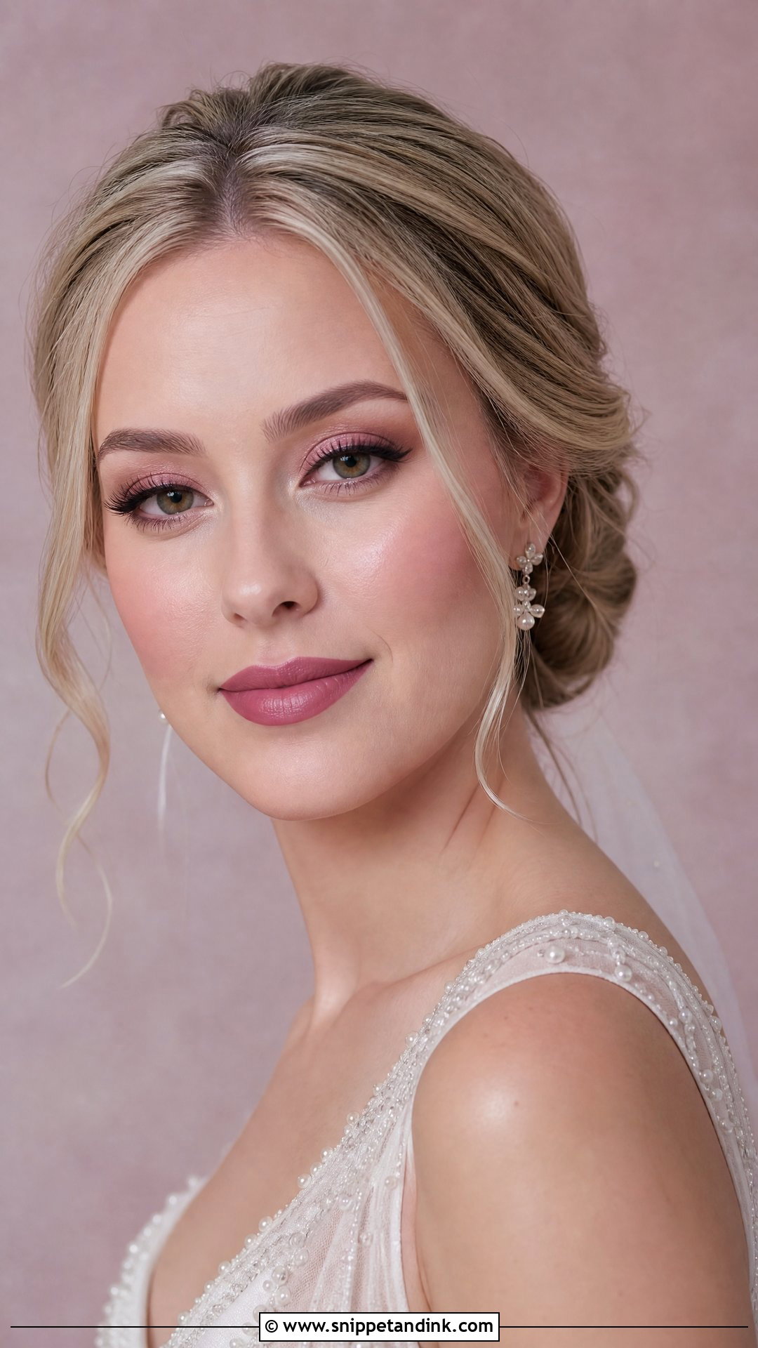Pink Bridal Makeup For Fair Skin - Snippet and Ink - 25 Pink Bridal Makeup Ideas