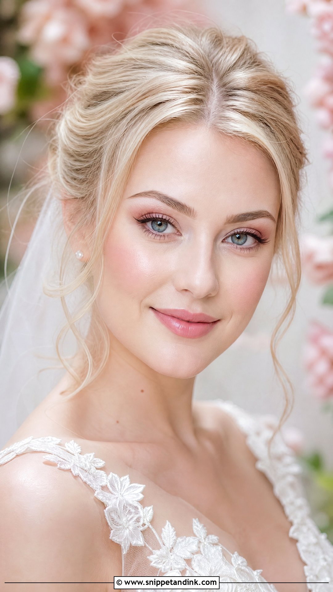 Pink Bridal Makeup For Fair Skin - Snippet and Ink - 25 Pink Wedding Makeup Ideas