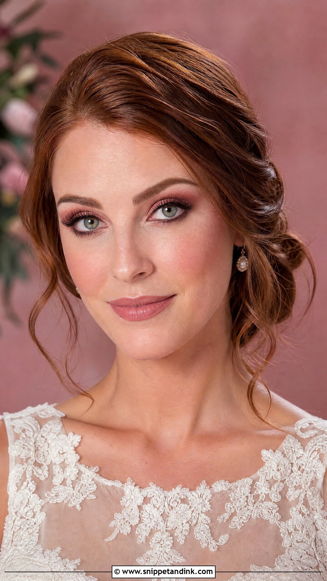 Pink Bridal Makeup For Green Eyes - Snippet and Ink - 25 Pink Bridal Makeup Ideas