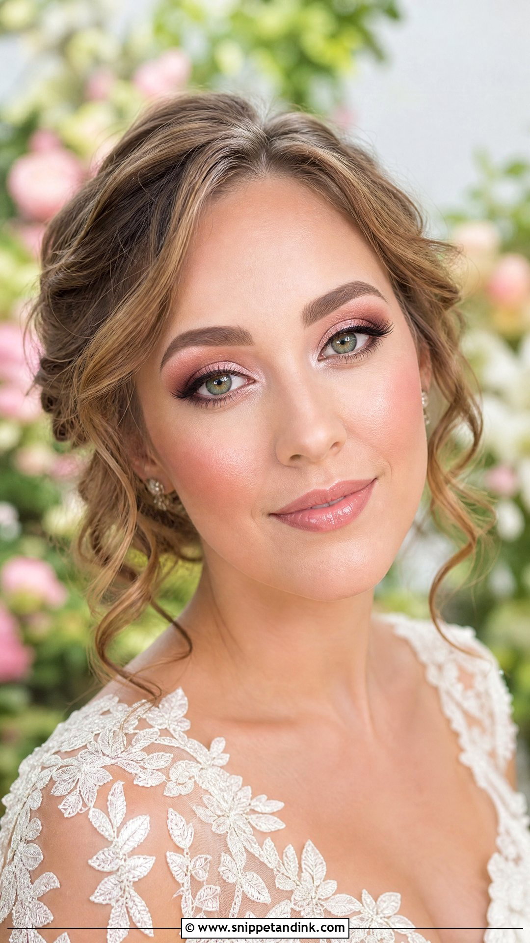Pink Bridal Makeup For Green Eyes - Snippet and Ink - 30 Bridal Makeup for Green Eyes