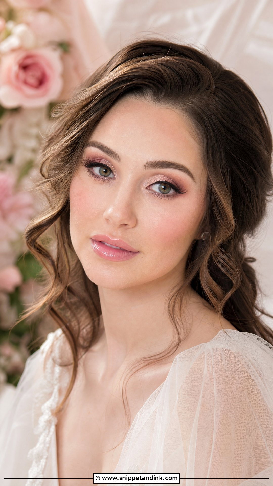 Pink Bridal Makeup For Green Eyes Brunette - Snippet and Ink - 25 Bridal Makeup for Green Eyes Brunette