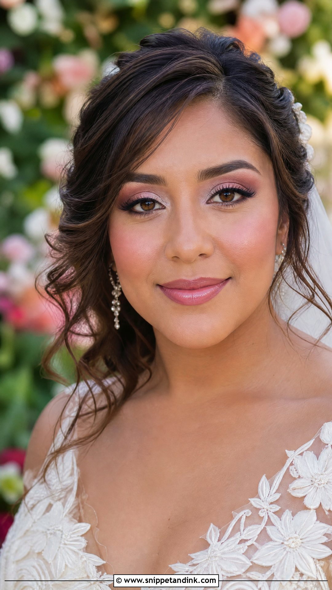 Pink Bridal Makeup For Green Eyes - Snippet and Ink - 20 Bridal Make Up for Green Eyes