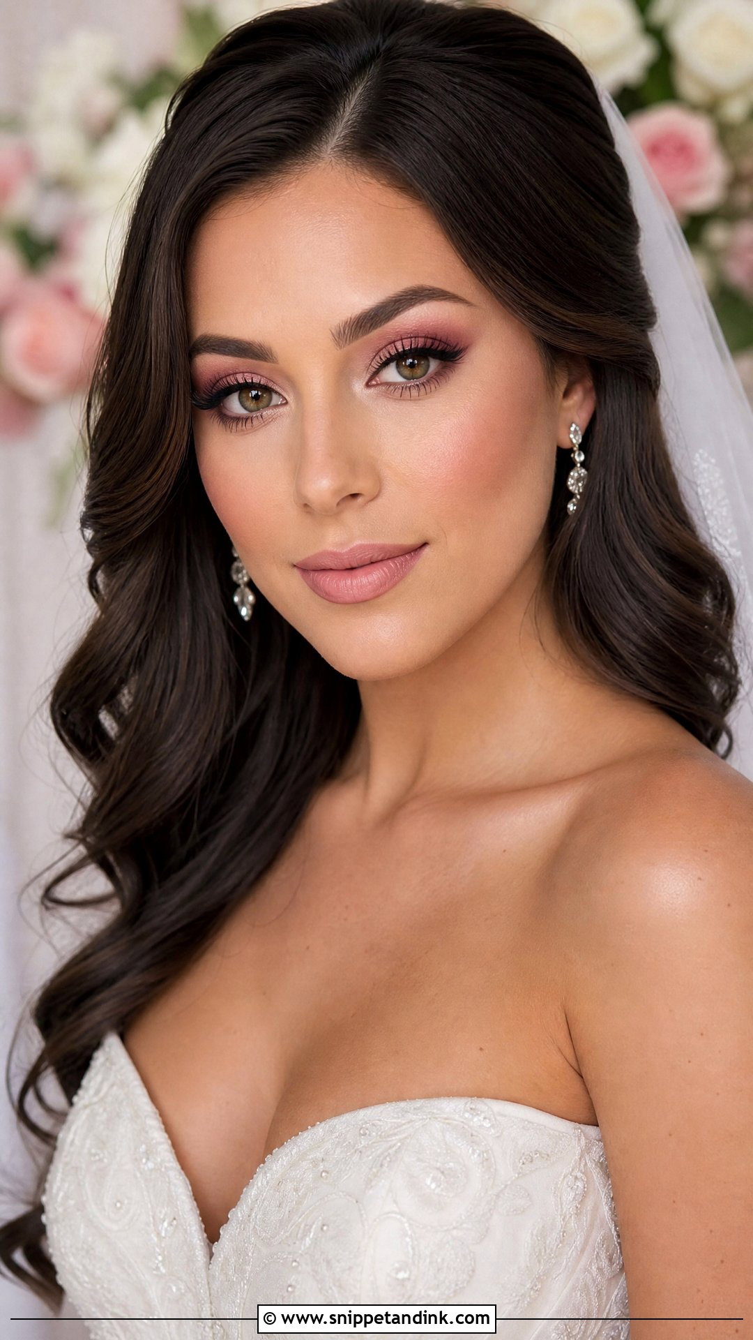 Pink Bridal Makeup For Hazel Eyes Brunette - Snippet and Ink - 20 Bridal Makeup for Hazel Eyes Brunette