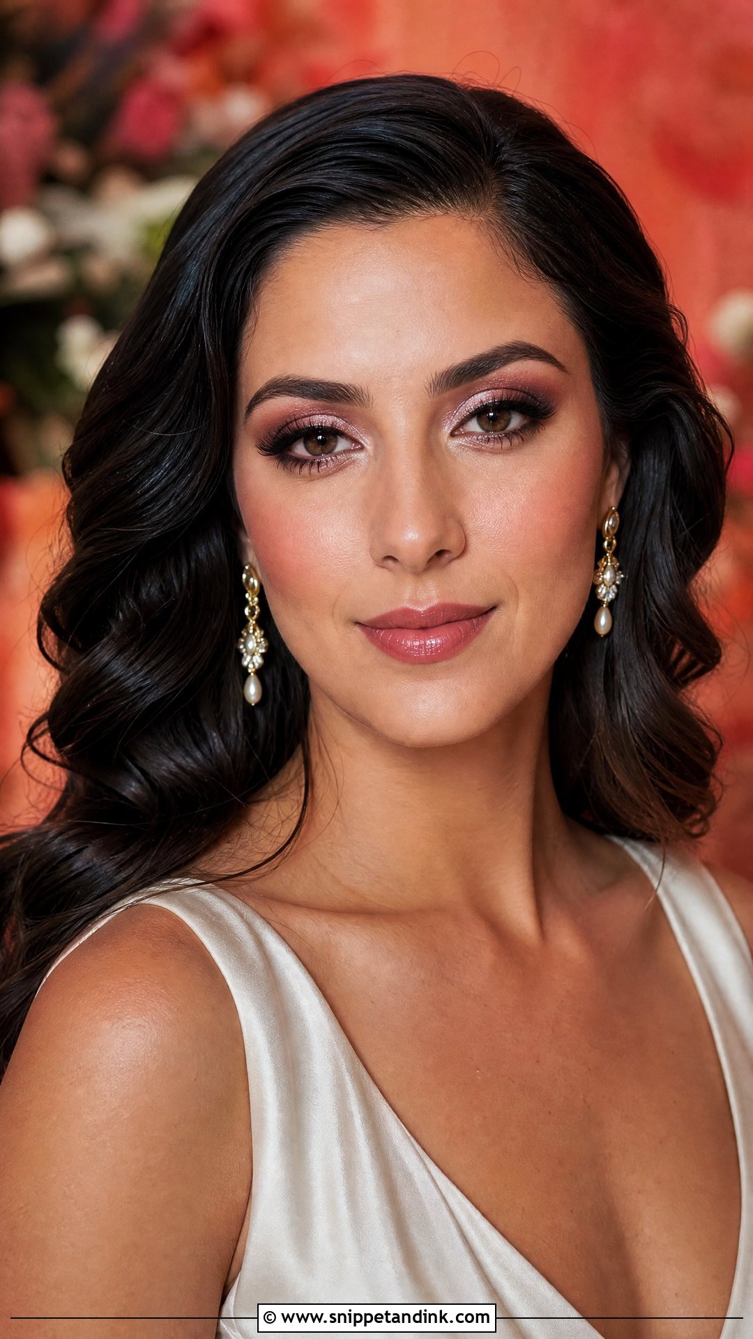 Pink Bridal Makeup For Olive Skin - Snippet and Ink - 25 Pink Bridal Makeup Ideas