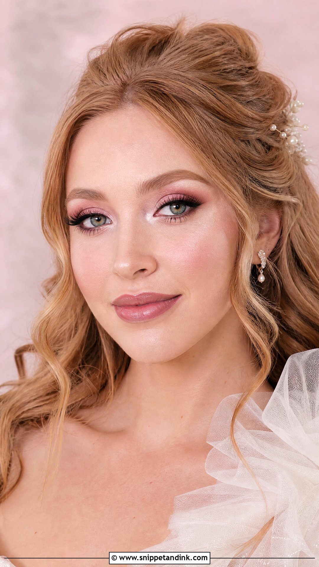 Pink Bridal Makeup For Round Face - Snippet and Ink - 25 Bridal Makeup Round Face Ideas