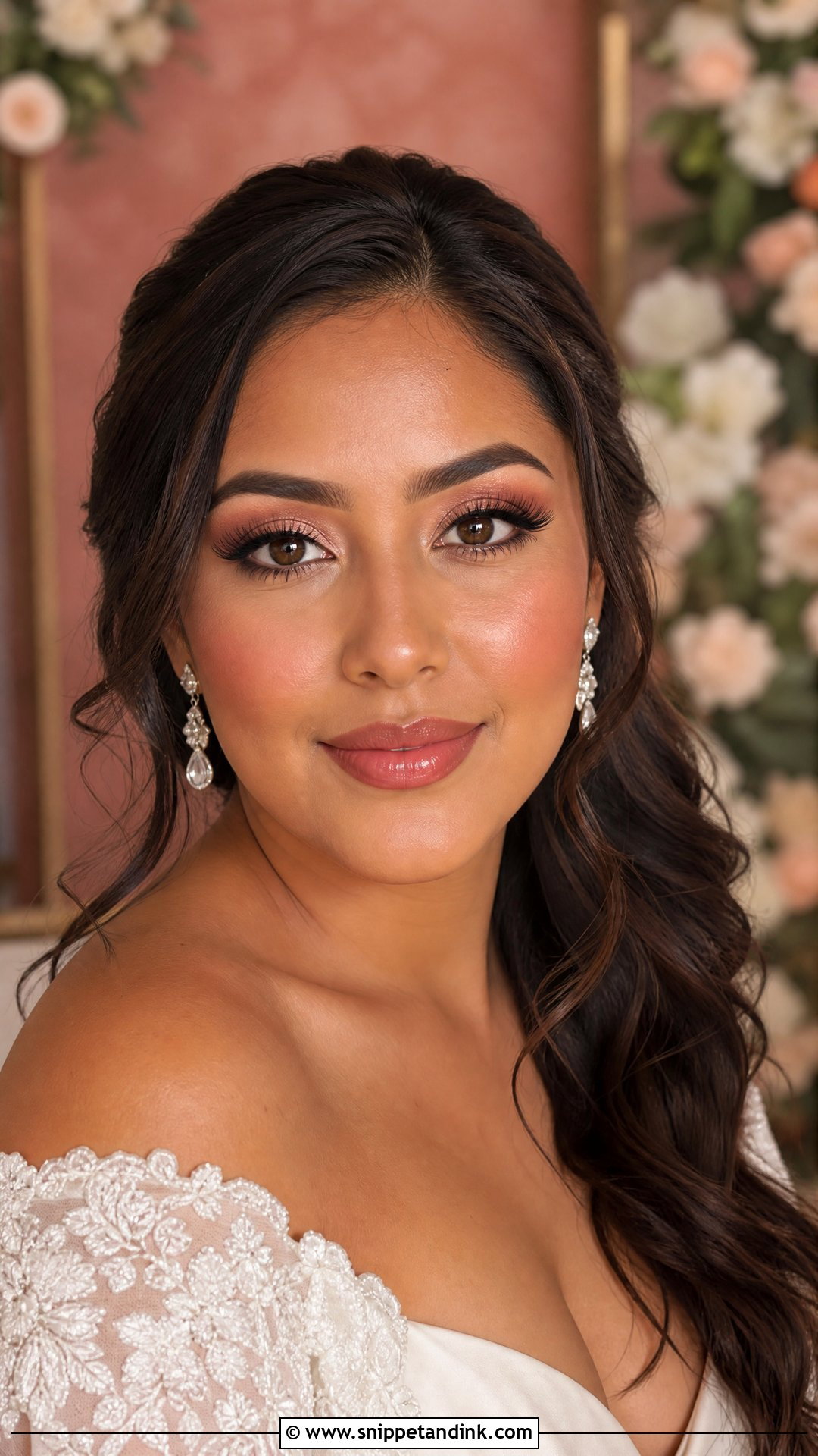 Pink Bridal Makeup For Tan Skin - Snippet and Ink - 25 Pink Bridal Makeup Ideas