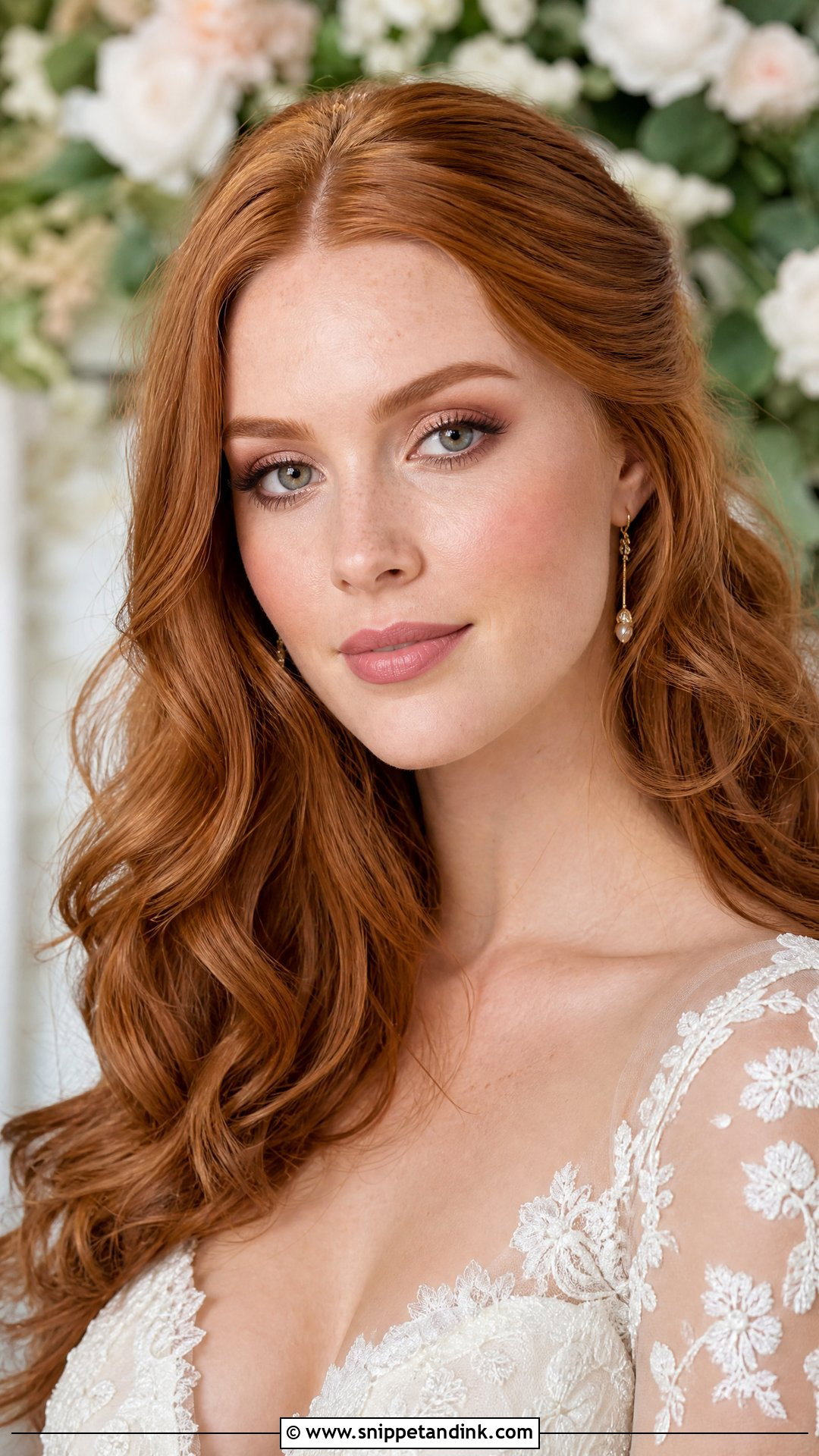 Pink Bridal Makeup With Red Hair - Snippet and Ink - 25 Pink Wedding Makeup Brides