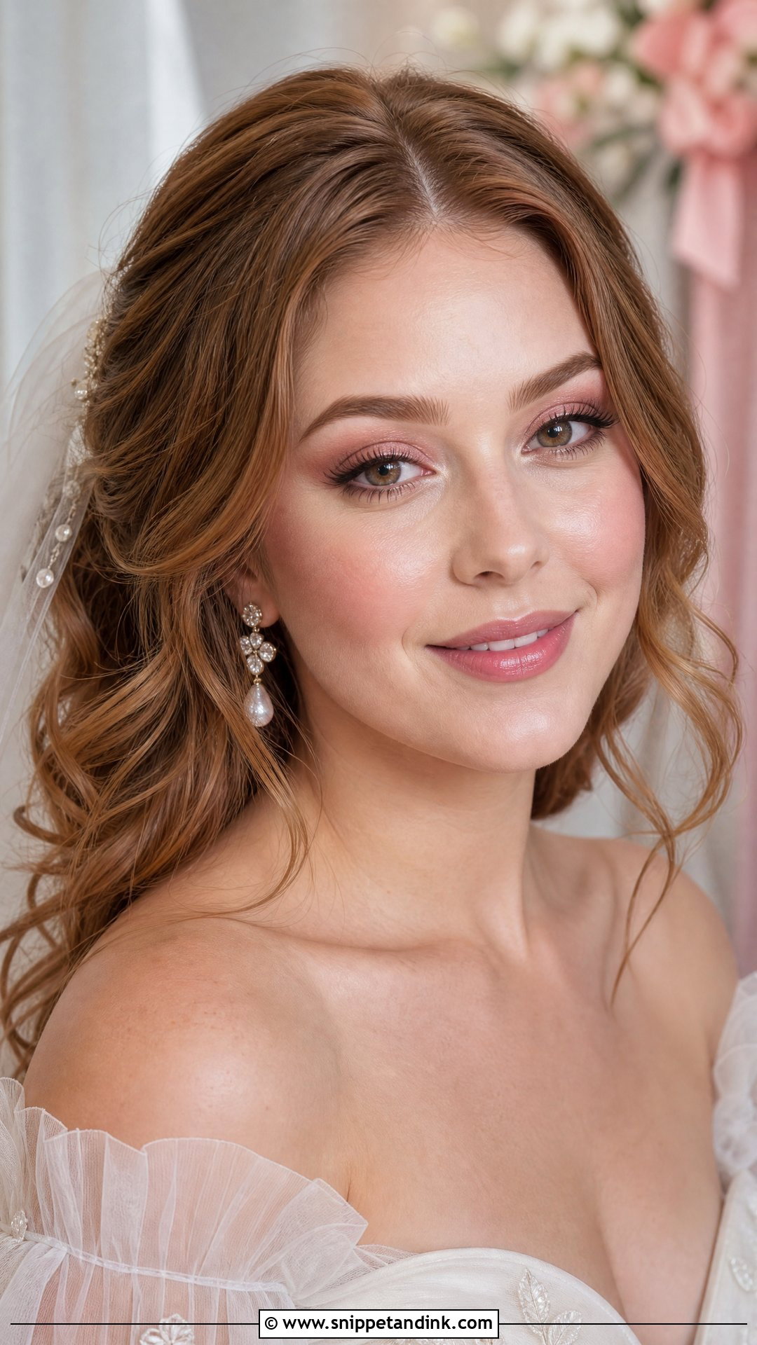 Pink Bridal Makeup for Brown Eyes - Snippet and Ink - 25 Bridal Make Up for Brown Eyes