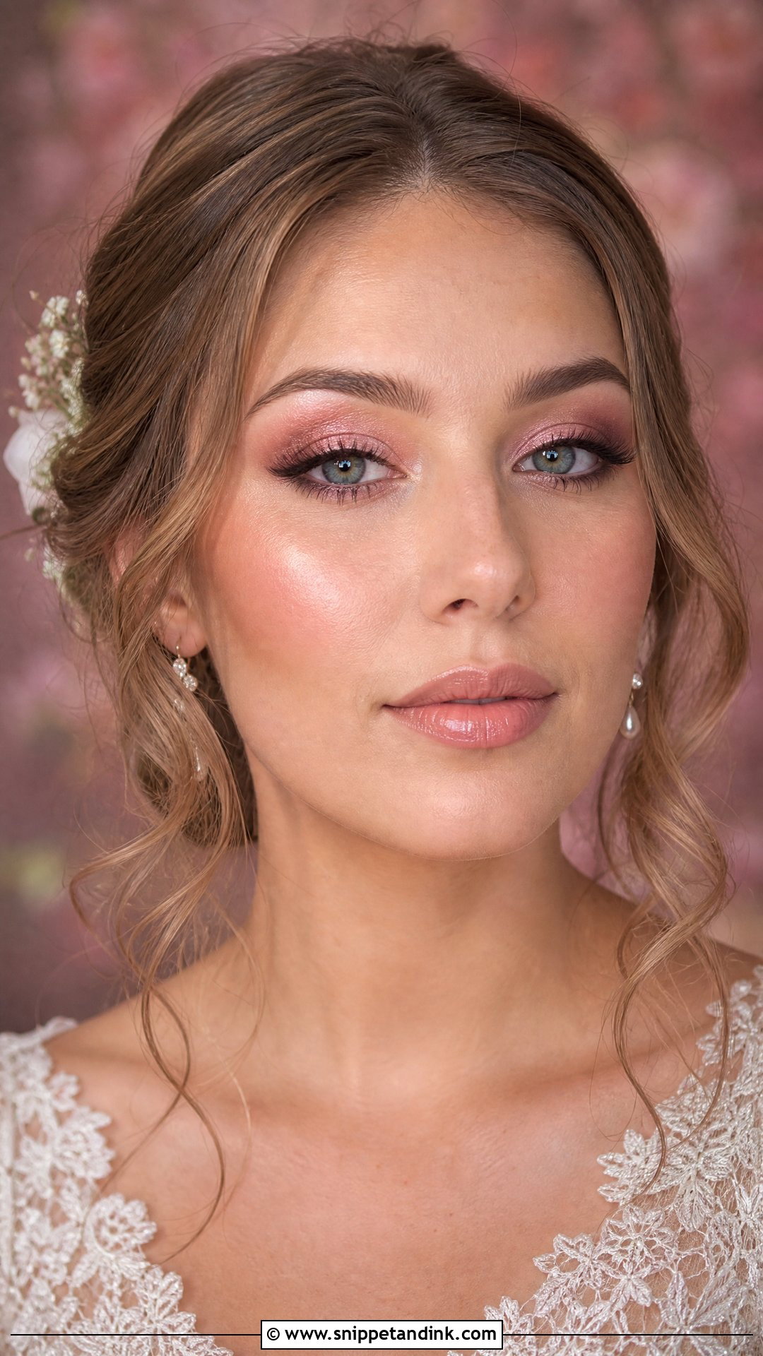 Pink Bridal Soft Glam - Snippet and Ink - 20 Bridal Soft Glam Ideas