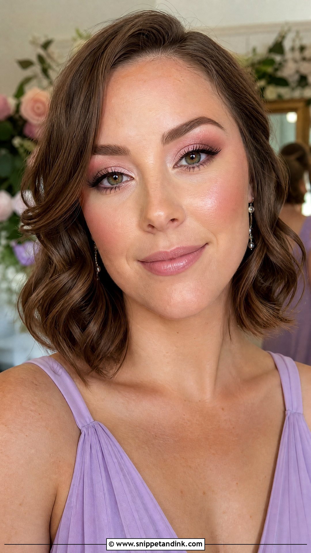 Pink Bridesmaid Makeup - Snippet and Ink - 20 Makeup Looks for Wedding Bridesmaid