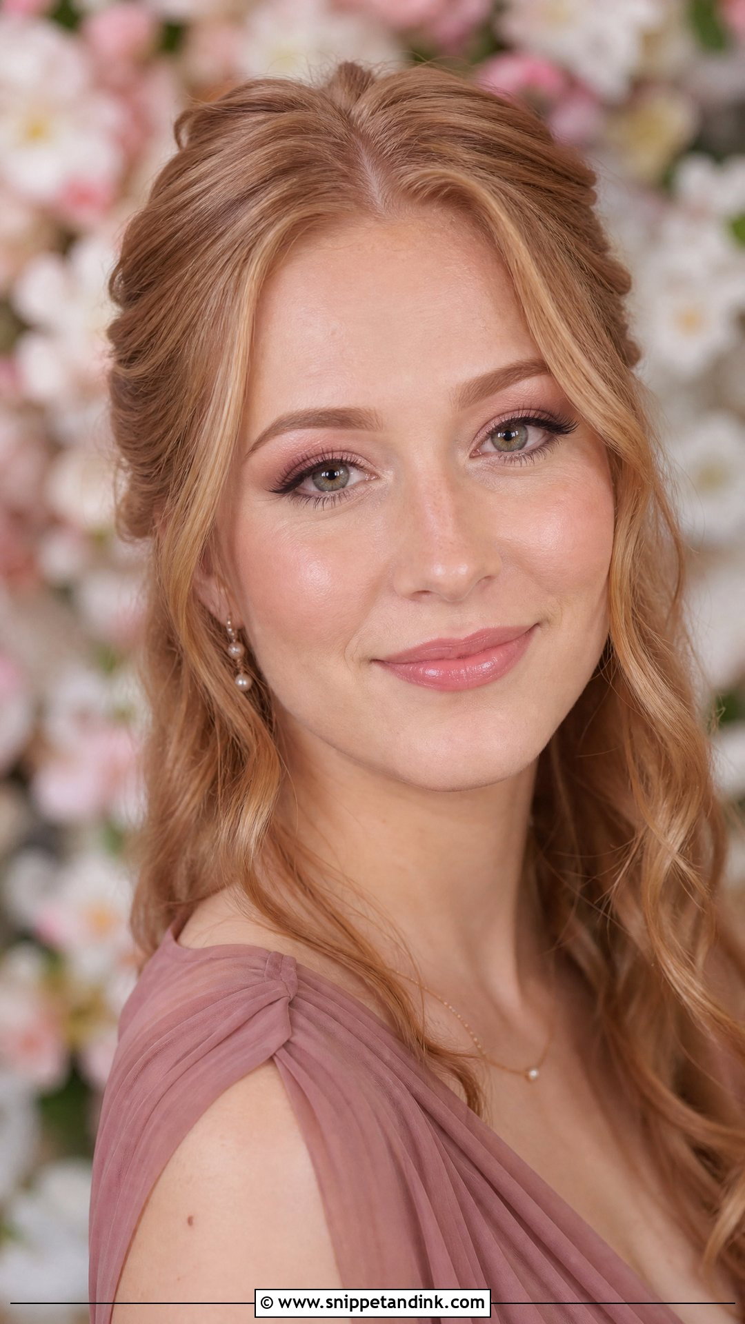 Pink Bridesmaid Makeup - Snippet and Ink - 35 Bridesmaid Makeup Ideas