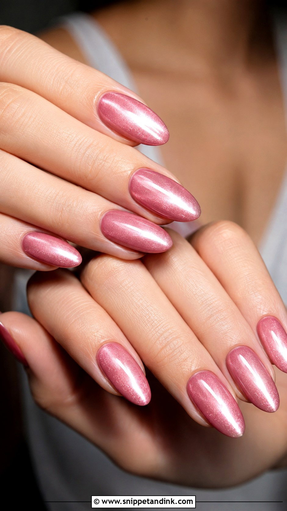 Pink Cat Eye Wedding Guest Nails - Snippet and Ink - 20 Pink Wedding Guest Nails