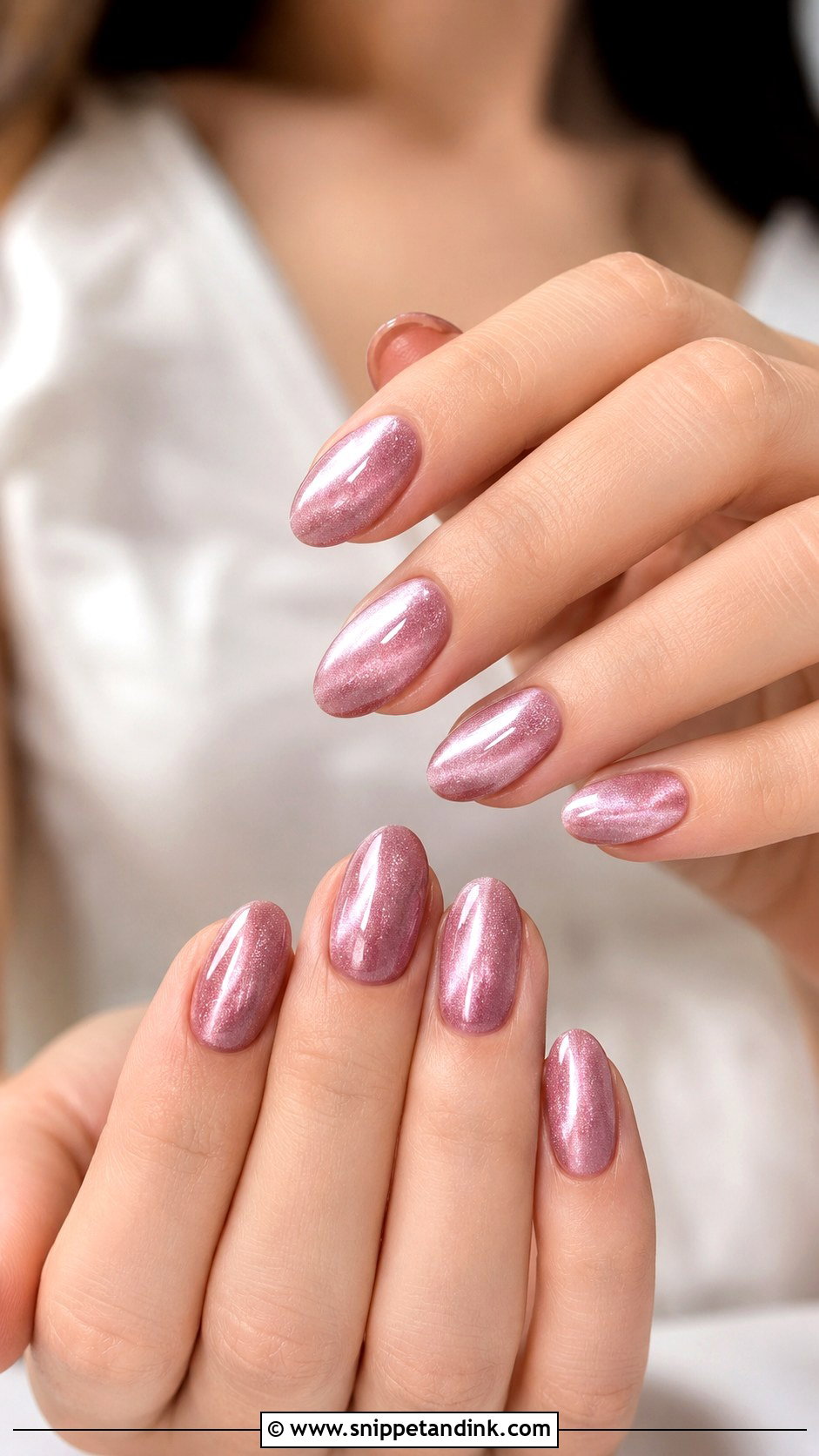 Pink Cat Eye Wedding Nails - Snippet and Ink - 20 Pink Nails for Wedding