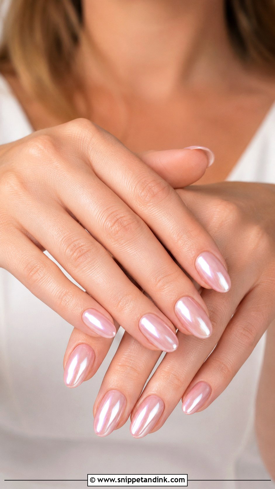 Pink Chrome Wedding Nails - Snippet and Ink - 30 Pink Wedding Nails