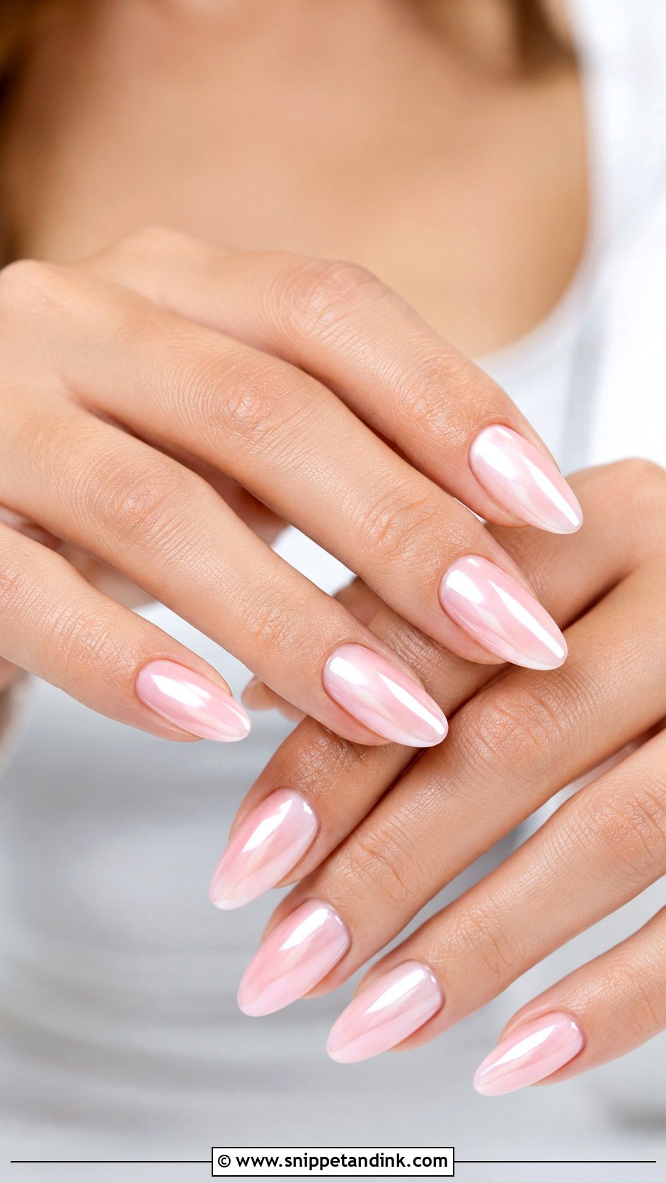 Pink Chrome Wedding Nails - Snippet and Ink - 20 Chrome Nails for Wedding