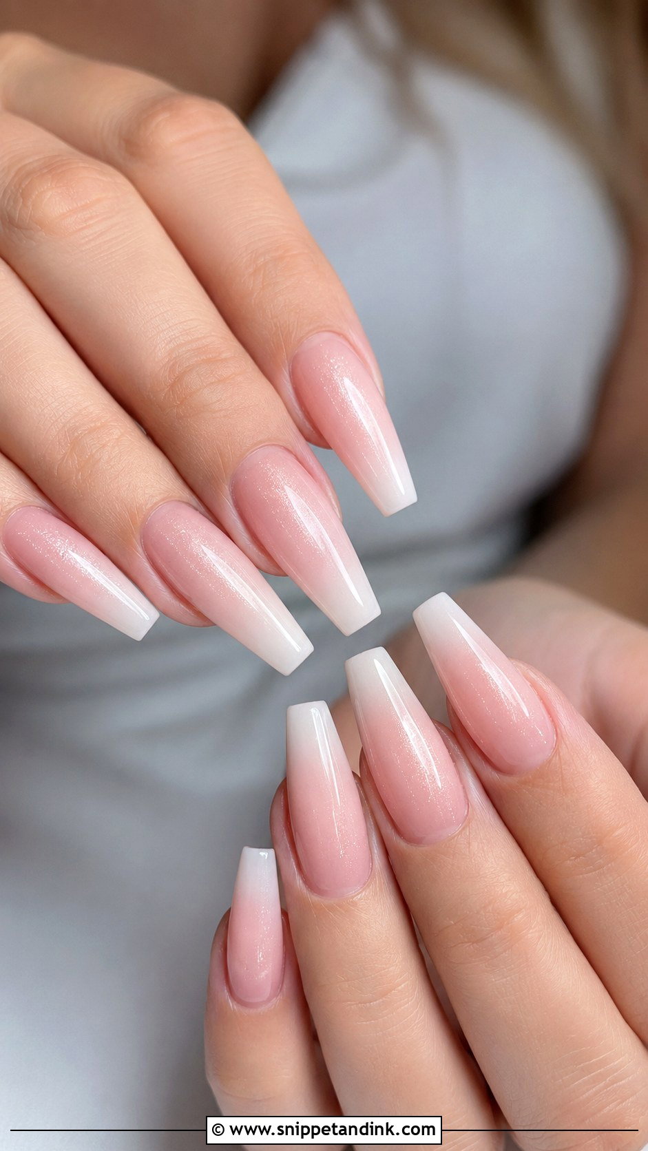 Pink Coffin Wedding Nails - Snippet and Ink - 30 Pink Wedding Nails