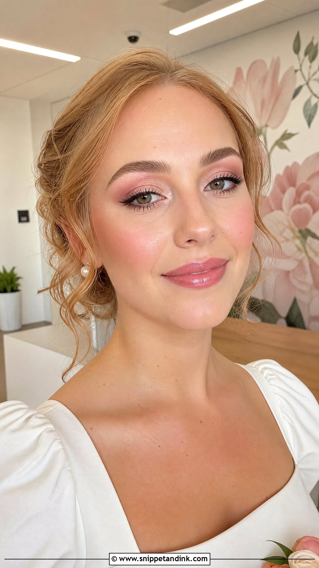 Pink Courthouse Wedding Makeup - Snippet and Ink - 20 Courthouse Wedding Makeup Ideas