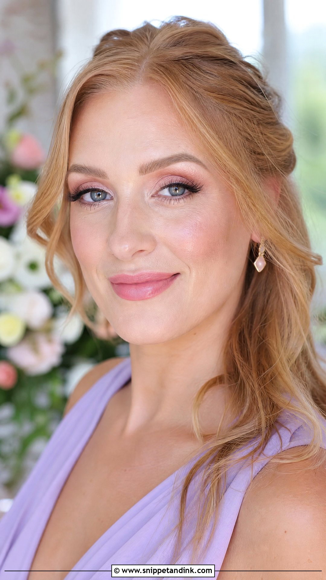 Pink Daytime Wedding Makeup - Snippet and Ink - 20 Daytime Wedding Makeup Ideas