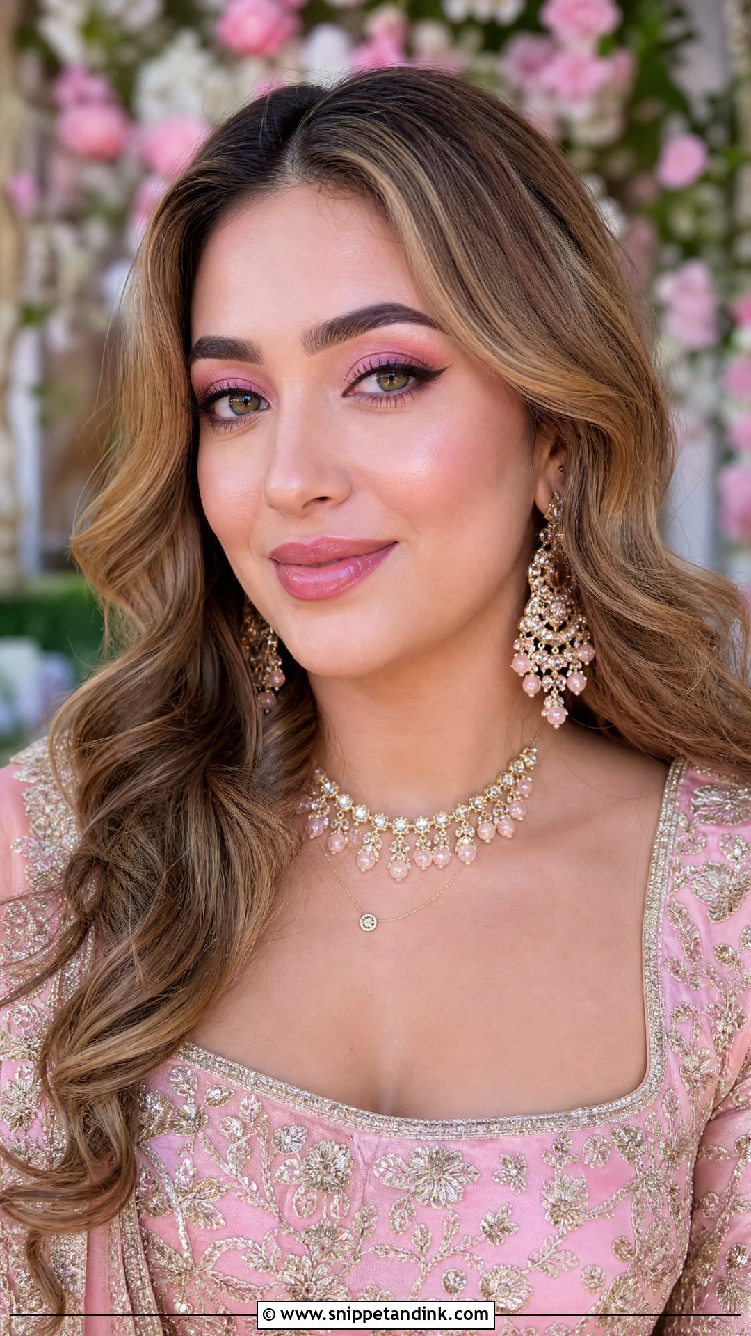 Pink Eye Makeup For Indian Wedding - Snippet and Ink - 20 Eye Makeup for Indian Wedding Ideas