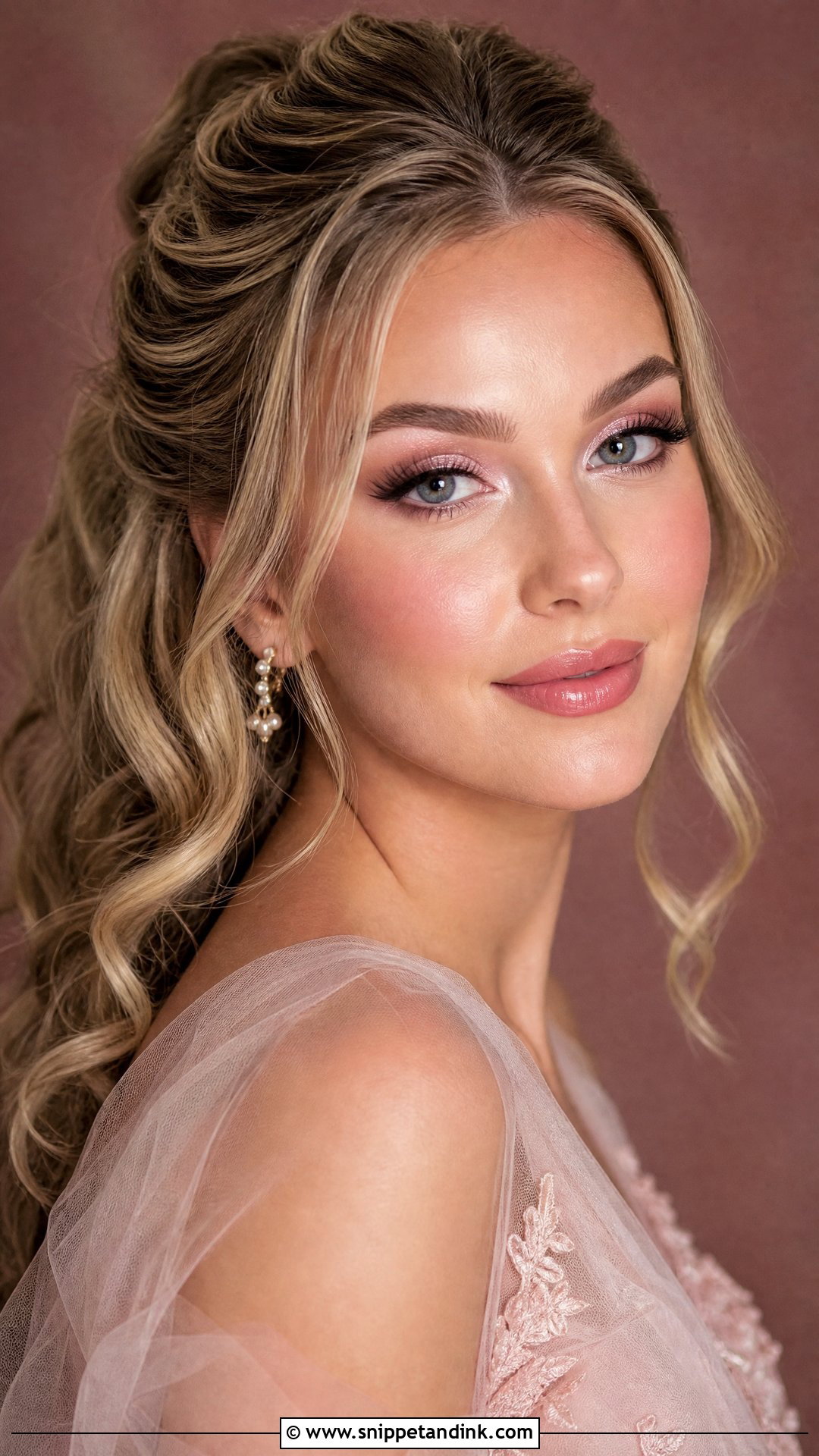 Pink Fairy Bridal Makeup - Snippet and Ink - 20 Fairy Bridal Makeup Ideas