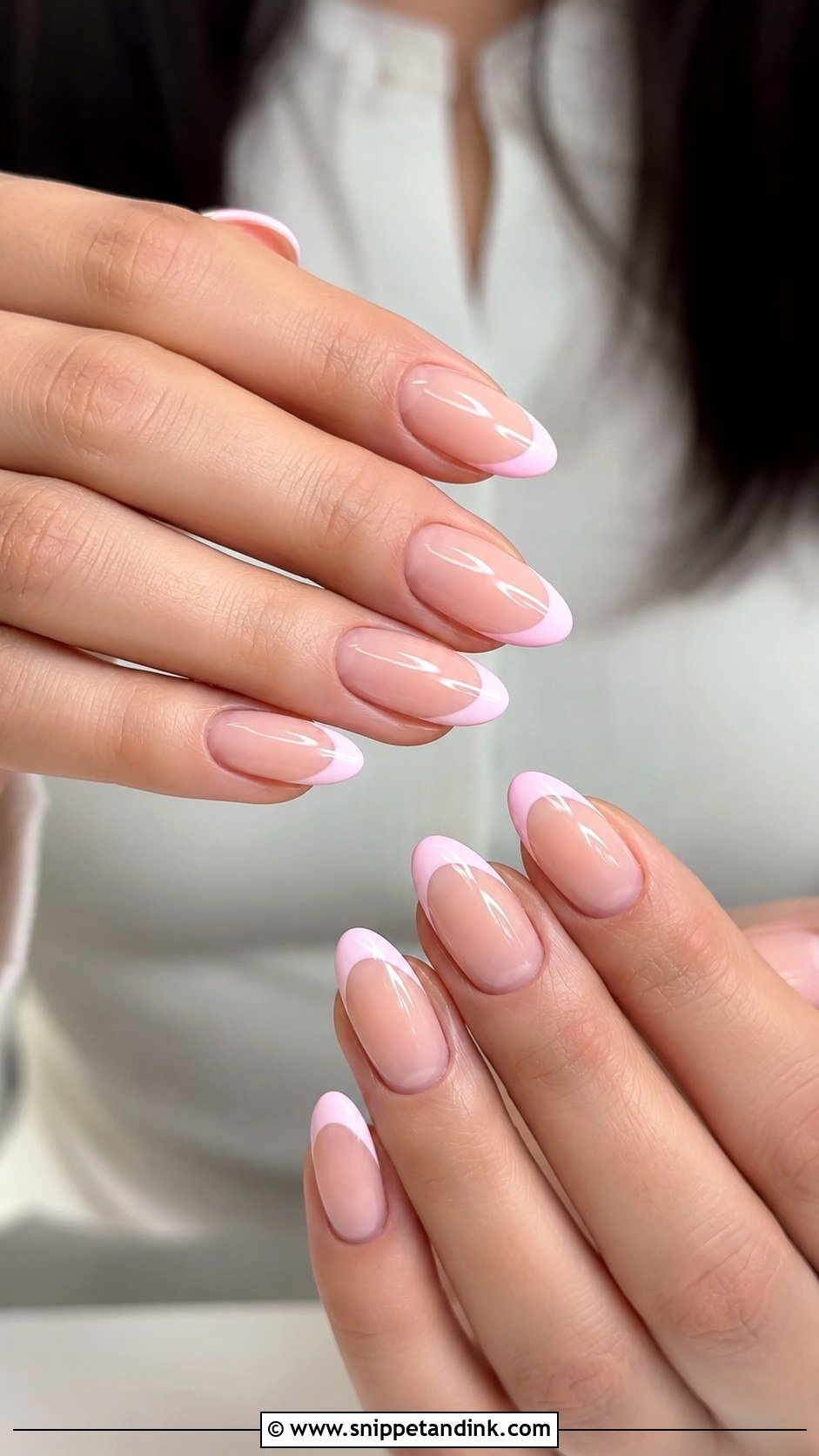 Pink French Engagement Nails - Snippet and Ink - 30 Nails for Engagement