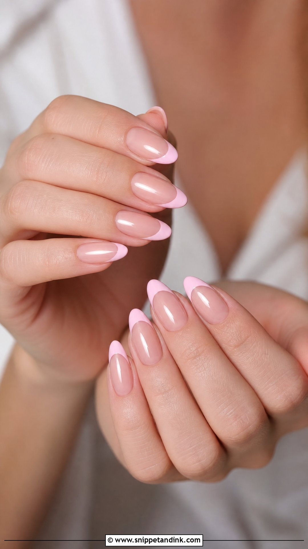 Pink French Tip Wedding Nails - Snippet and Ink - 25 French Tip Wedding Nails for Bride
