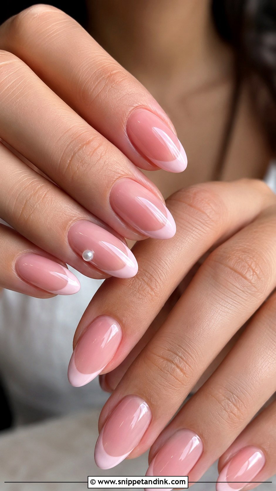 Pink French Tip Wedding Nails - Snippet and Ink - 20 Pink Wedding Nails for Bride