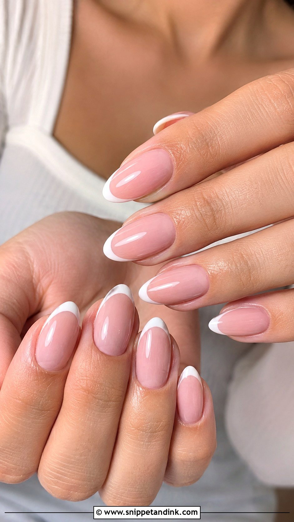 Pink French Wedding Nails - Snippet and Ink - 20 French Wedding Nails for Bride
