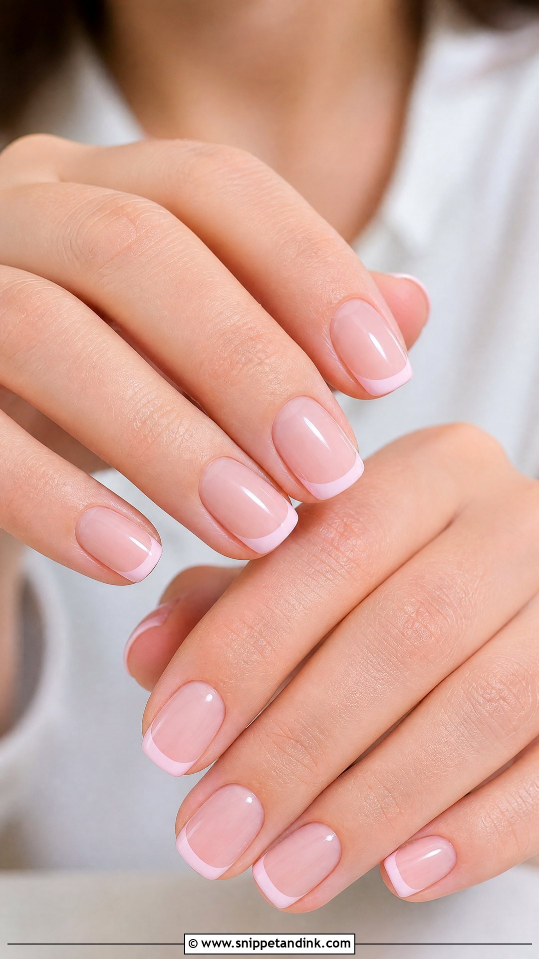 Pink French Wedding Nails - Snippet and Ink - 25 Best Wedding Nails