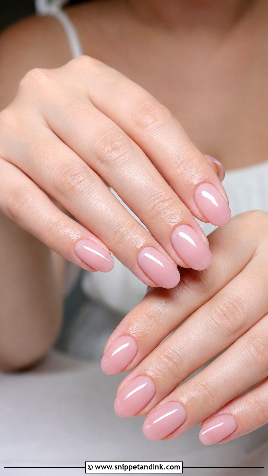 Pink Gel Bridal Nails - Snippet and Ink - 20 Gel Wedding Nails for Bride