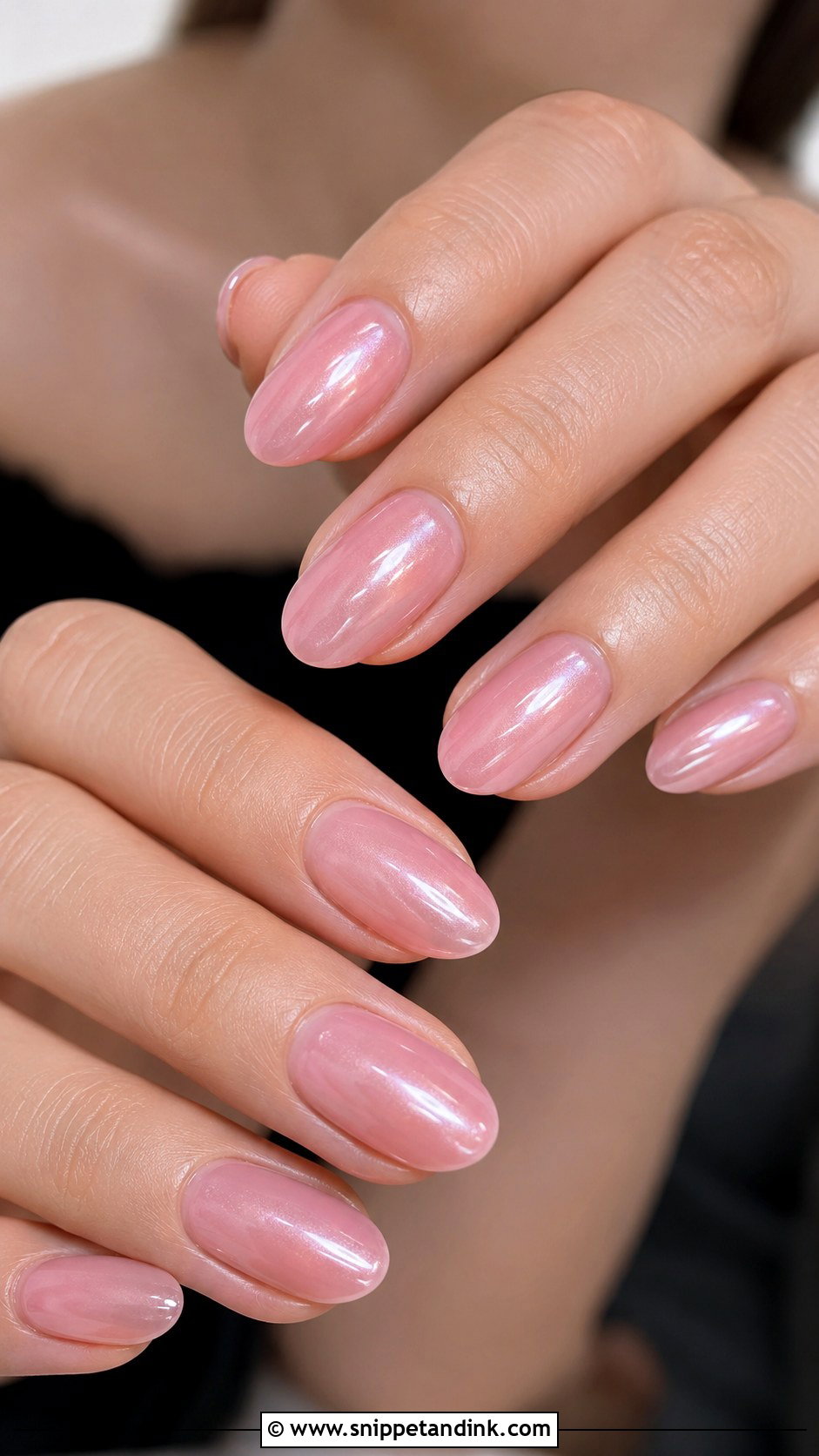 Pink Glazed Donut Nails - Snippet and Ink - 20 Cute Nails for Wedding Guest