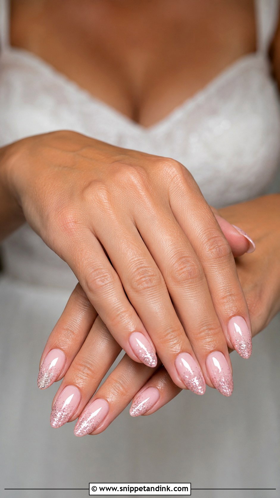 Pink Glitter Wedding Nails - Snippet and Ink - 20 Pink Nails for Wedding