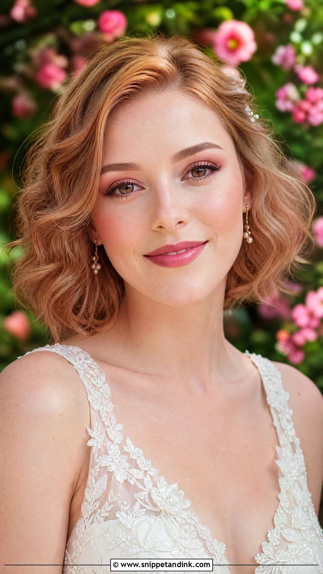 Pink HD Bridal Makeup - Snippet and Ink - 20 Bridal HD Makeup Looks