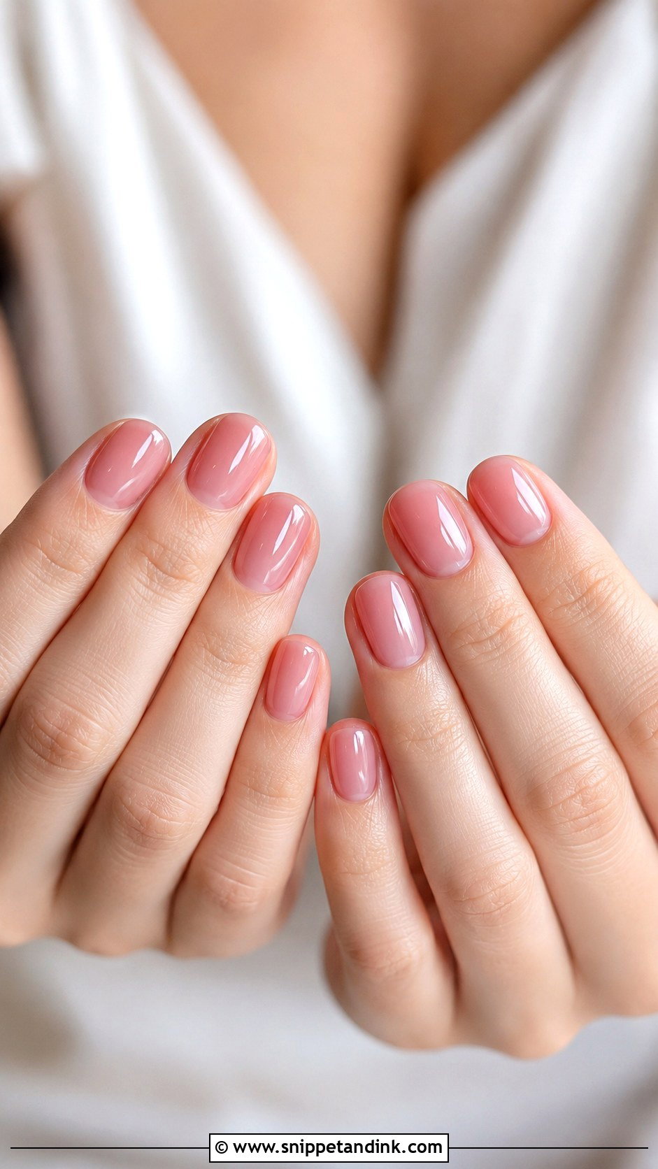 Pink Jelly Bridesmaid Wedding Nails - Snippet and Ink - 20 Pink Bridesmaid Wedding Nails