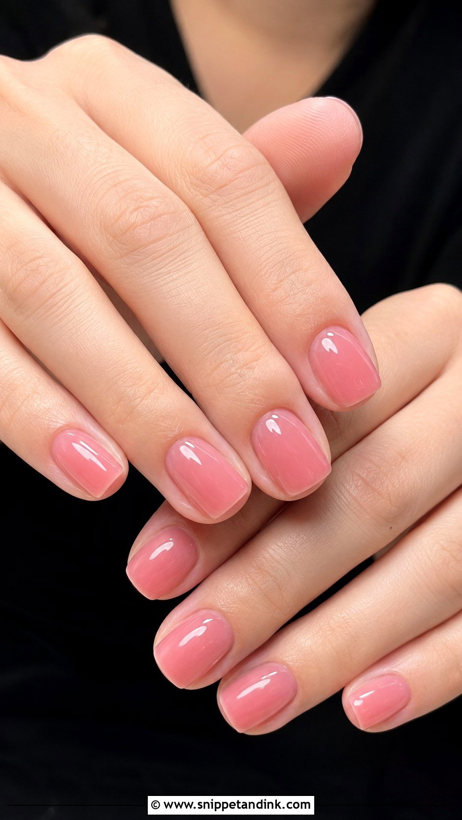 Pink Jelly Nails - Snippet and Ink - 20 Summer Wedding Guest Nails